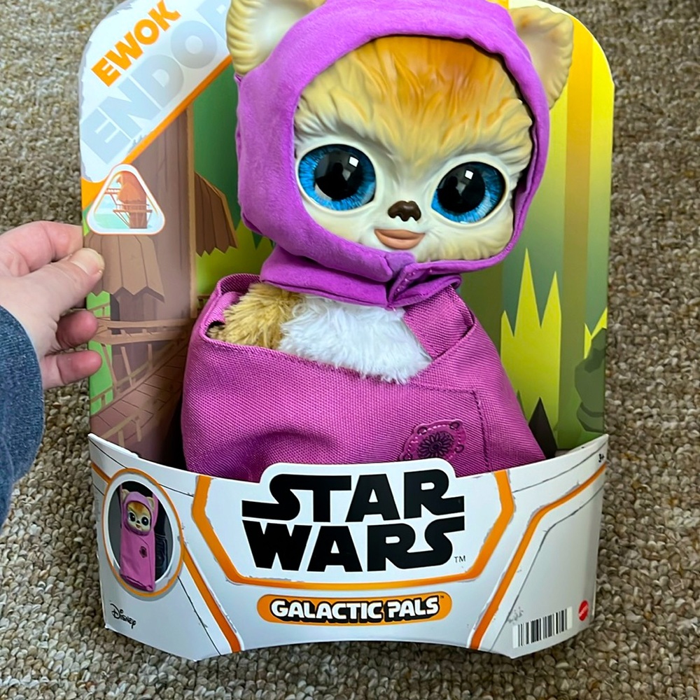🎄🎄🎄Star Wars Galactic Pals Ewok doll🎄🎄🎄🎄